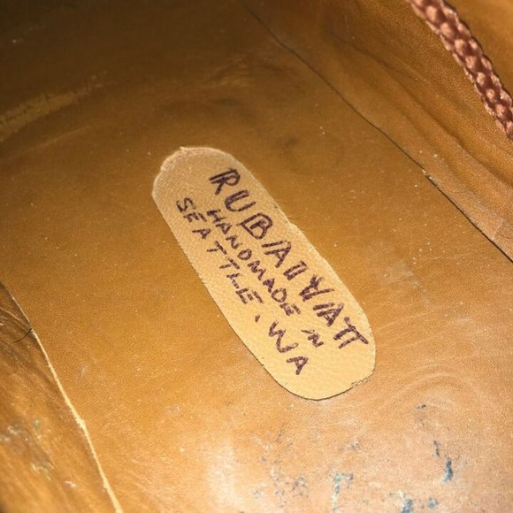 Rubaiyat by Martin Stieglitz Brown Leather Oxford Dress Shoes Men's Size 10 US - Picture 8 of 12